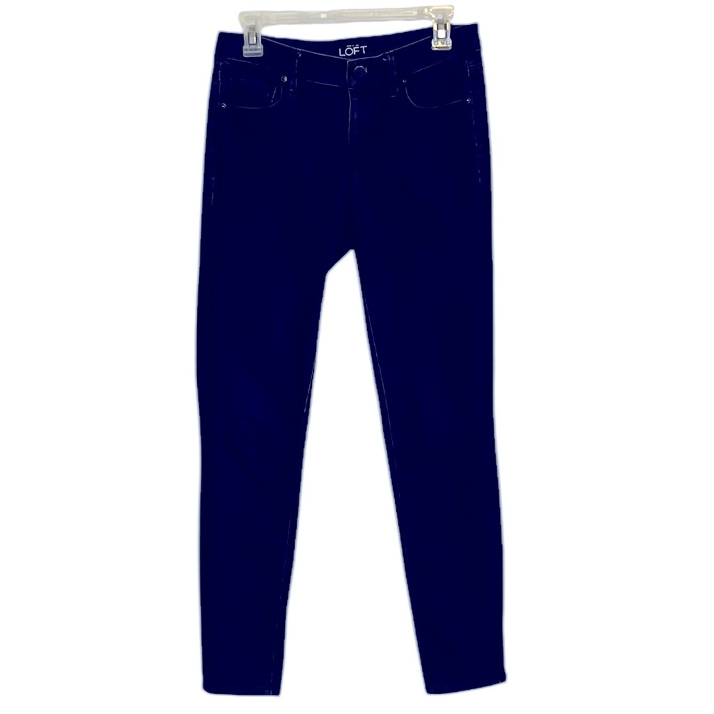 Ann Taylor Loft Modern Skinny Dark Wash Jeans Size 27/4 Two Pair - Picture 5 of 5